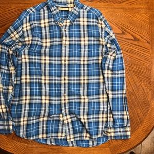 Plaid flannel shirt
